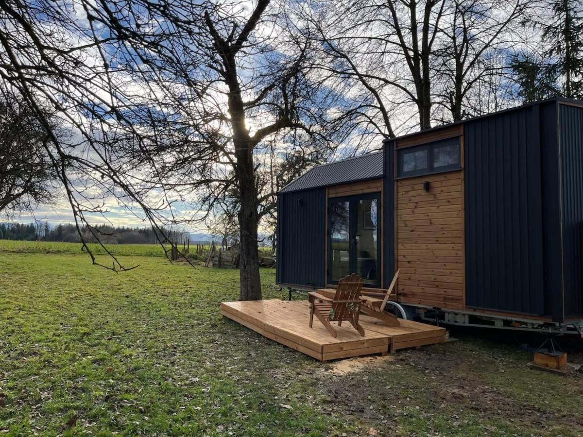 Lisi Grun Tiny House By Tiny Away Villa Sattledt Exterior foto